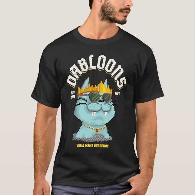 Dabloons NFT Viral Meme Currency T-Shirt (Front)