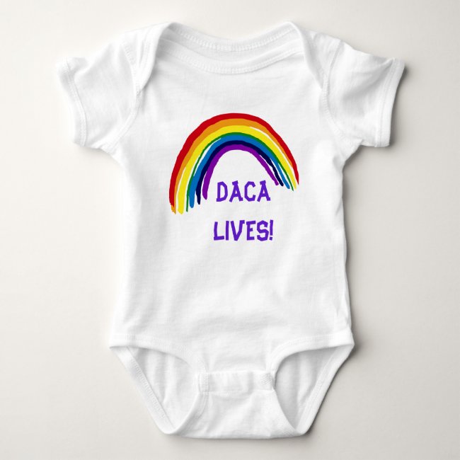 DACA Lives Rainbow Baby Bodysuit