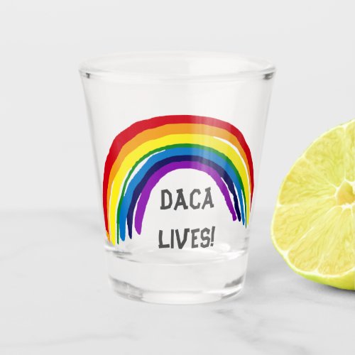 DACA Lives Rainbow Shot glass
