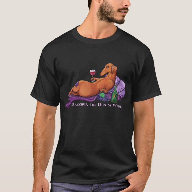 Dacchus Dog of Wine T-Shirt (Front)