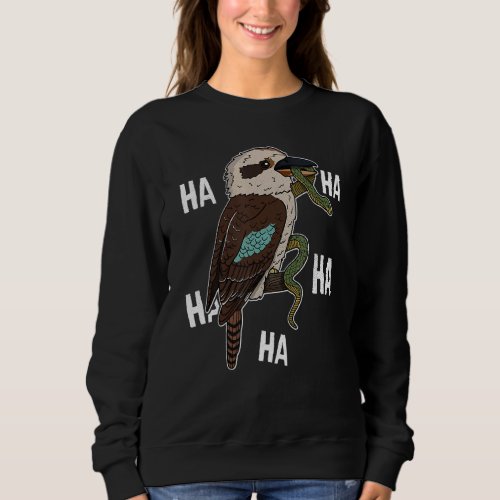 Dacelo Bird Biologist Australia Ornithologist 11 Sweatshirt