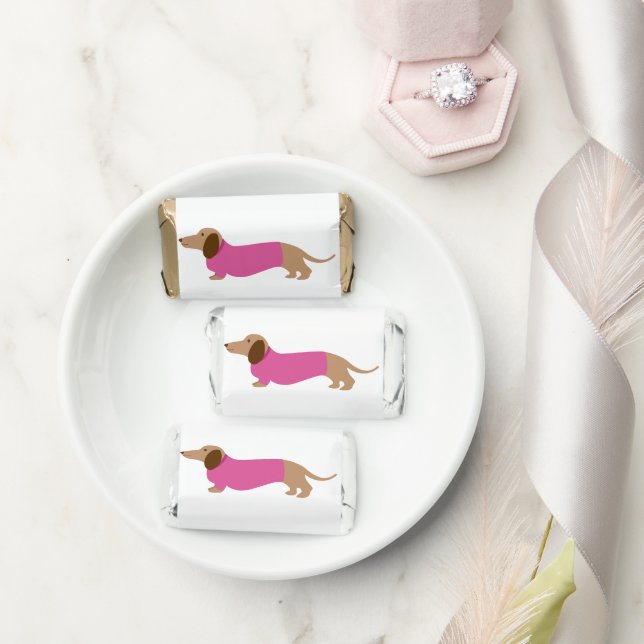 Dachhsund  hershey's miniatures (Wedding)