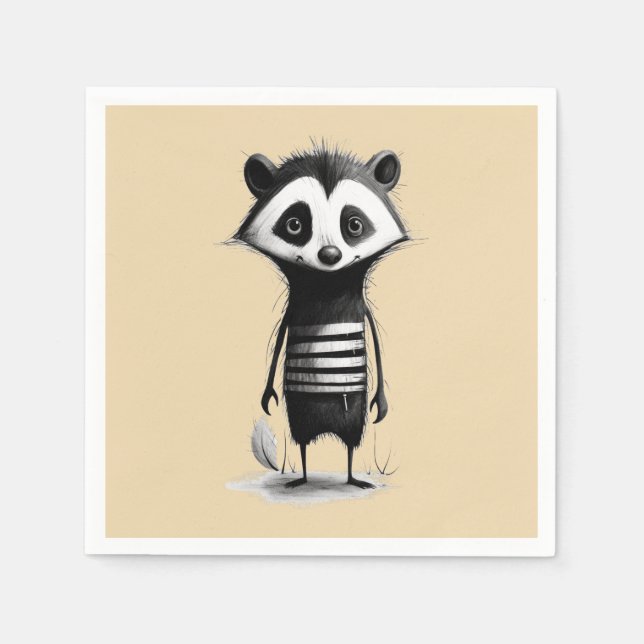 Dachs badger napkins (Front)