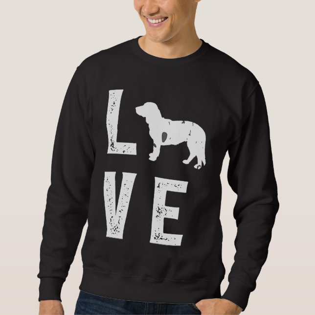 Dachsbracke Love  1 Sweatshirt (Front)
