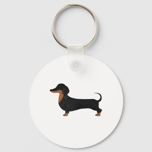 Dachshund 1  keychain