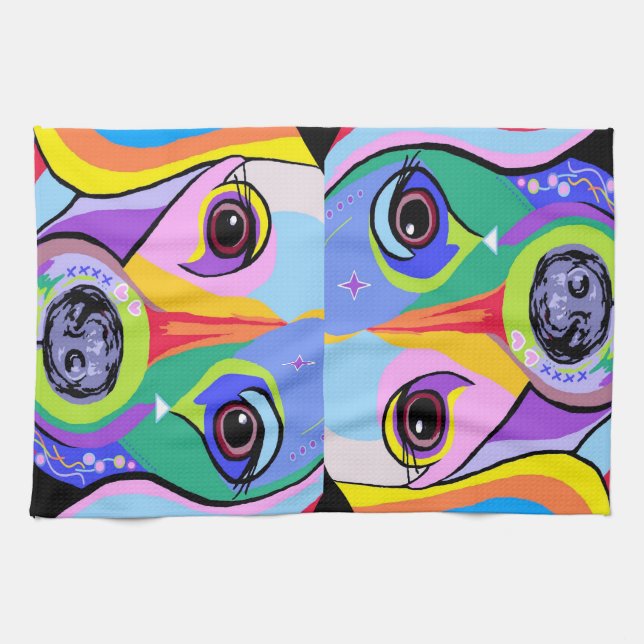 Dachshund 2 towel (Horizontal)
