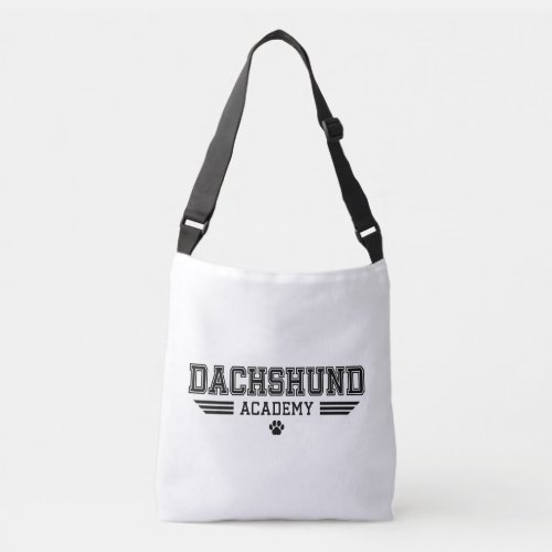 DACHSHUND ACADEMY _ BKWK Basic Style Crossbody Bag