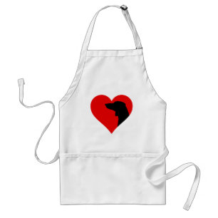 Dachshund   adult apron