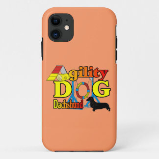 Dachshund_Agility iPhone 11 Case