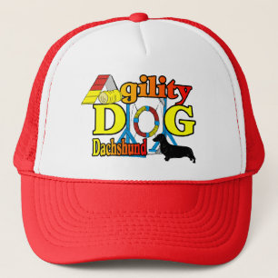 Dachshund_Agility Gifts Trucker Hat