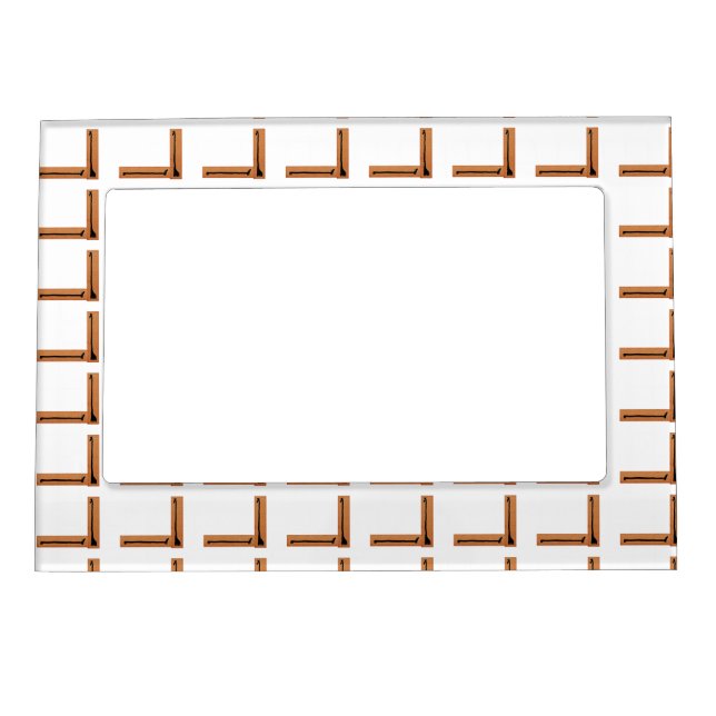 Dachshund And Giraffe Magnetic Frame (Front)