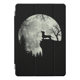 Dachshund And Moon Halloween iPad Pro Cover