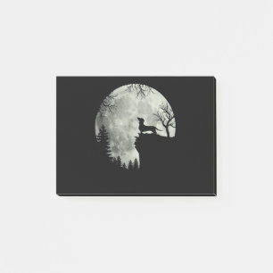 Dachshund And Moon Halloween Post-it Notes