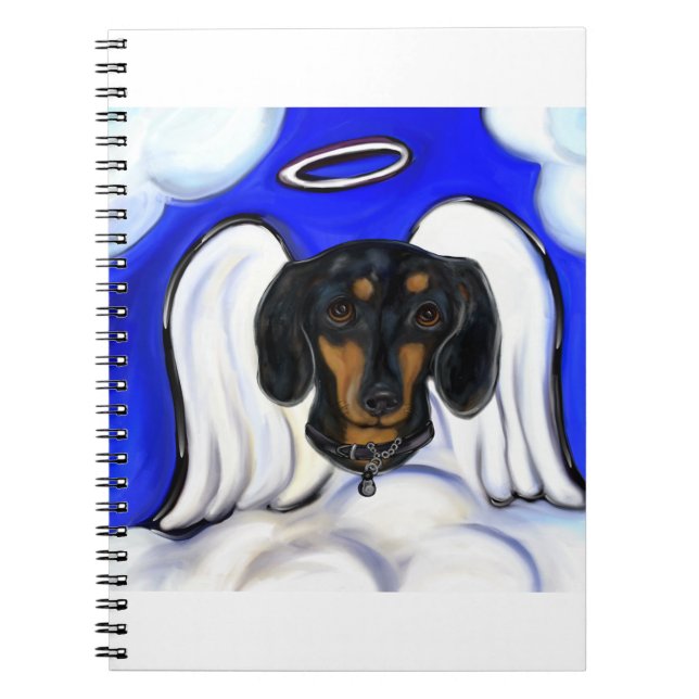 Dachshund Angel Notebook (Front)