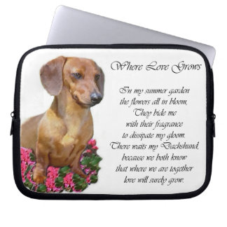 Dachshund Art Gifts Laptop Sleeve