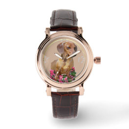Dachshund Art Gifts Watch