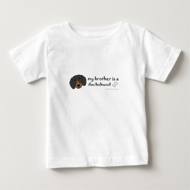 dachshund baby T-Shirt (Front)