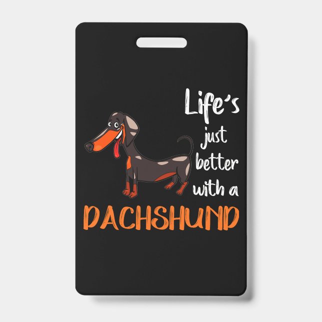 Dachshund Badge (Front)