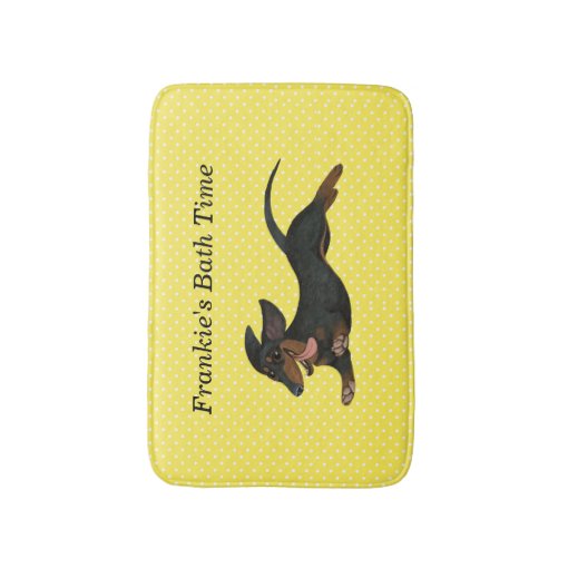 Dachshund Bath Mat Zazzle