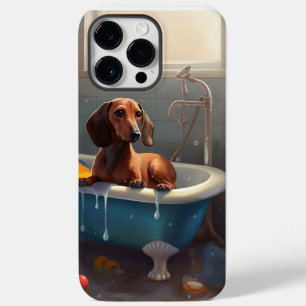 Dachshund Bathtime Fun  Case-Mate iPhone 14 Pro Max Case