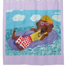 Dachshund Beach Bum
