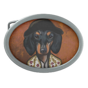 DACHSHUND BELT BUCKLE