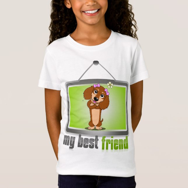 dachshund best dog T-Shirt (Front)