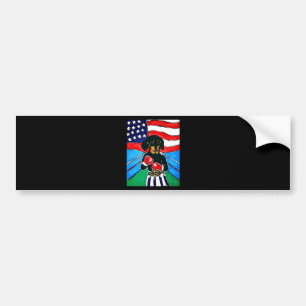 Dachshund Boxer Bumper Sticker