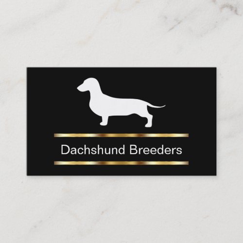 Dachshund Breeder Business Cards