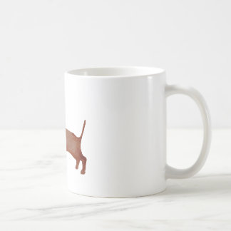 Dachshund Brown Dog  325 ml  Classic White Mug