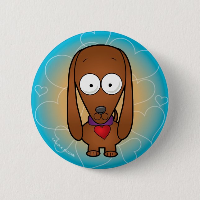 Dachshund Button (Front)