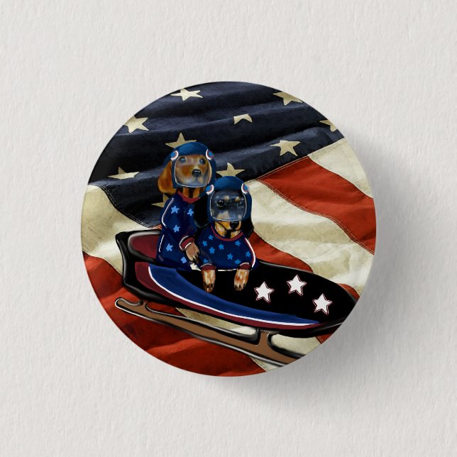 DACHSHUND  BUTTON (Front)