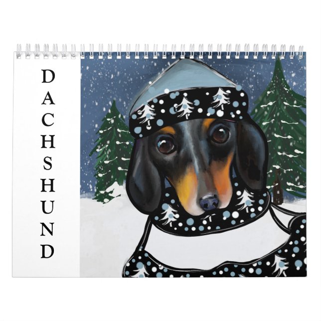  Dachshund  Calendar (Cover)