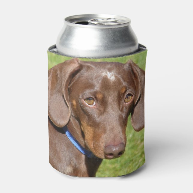 Dachshund Can Cooler (Can Front)