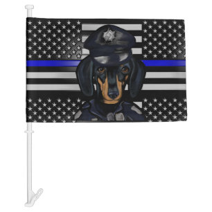 DACHSHUND  CAR FLAG