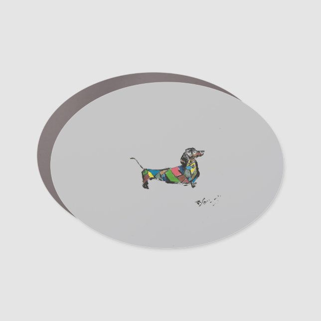 Dachshund Car Magnet (Front)