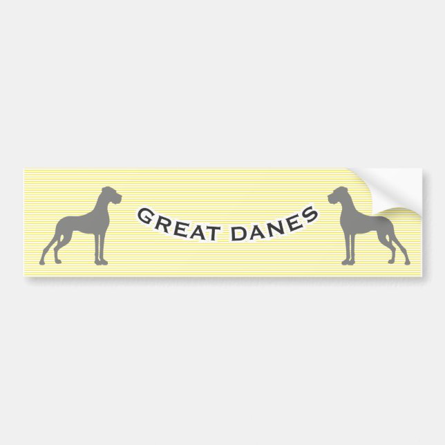 Dachshund car sticker (Front)