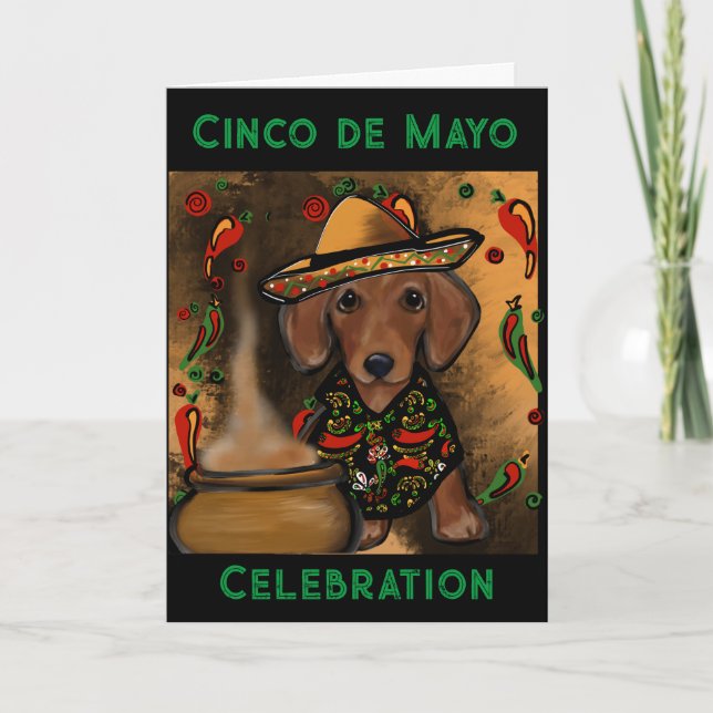 Dachshund   card (Front)