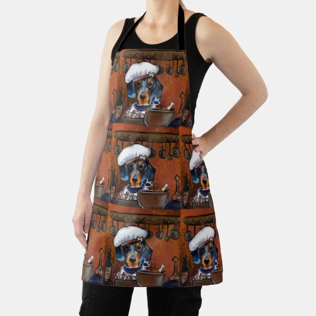 Dachshund Chefs Apron (Insitu)