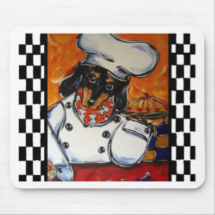 Dachshund Chefs Mouse Pad