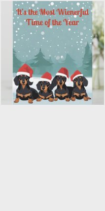 Dachshund Christmas Cards