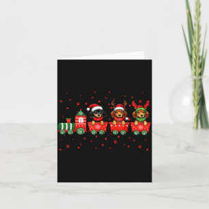 Dachshund Christmas Dog Lights Santa Xmas Pet Dog  Card