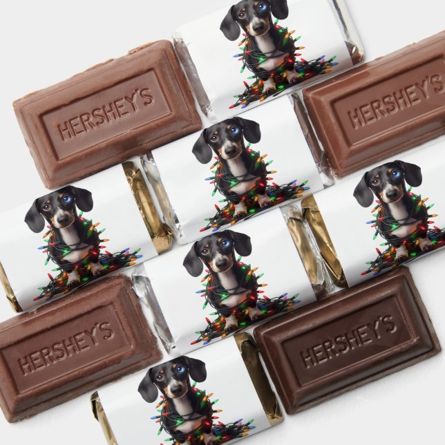 Dachshund Christmas Hershey's Miniatures (Assorted)