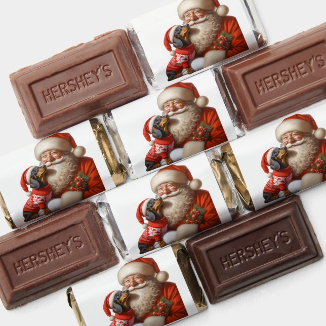 Dachshund Christmas Hershey's Miniatures (Assorted)