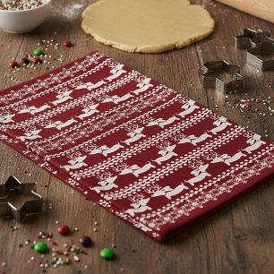 Dachshund Christmas Kitchen Towel Festive Gift