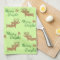 Dachshund Christmas Merry Dish Kitchen Towel