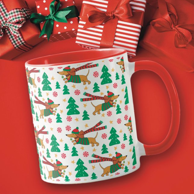 Dachshund Christmas Mug (Creator Uploaded)