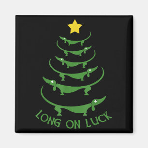 Dachshund Christmas Tree Weiner Dog Mom Dad Xmas P Magnet