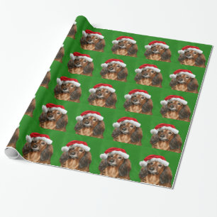 Dachshund Christmas Wrapping Paper