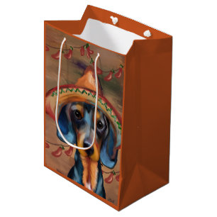 Dachshund Cinco de Mayo Medium Gift Bag
